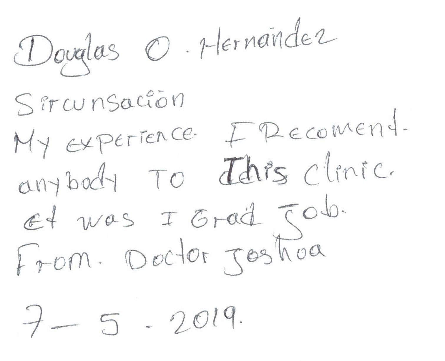 Douglas O. Hernandez